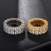 DOUBLE ROW RING - GOLD