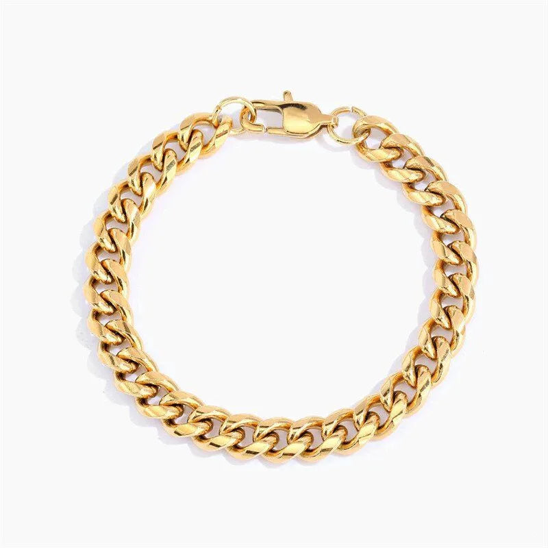 6MM MIAMI CUBAN BRACELET - GOLD