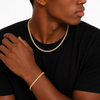 MENS 5MM TENNIS SET - GOLD