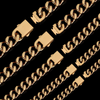 12MM MIAMI CUBAN CHAIN - GOLD