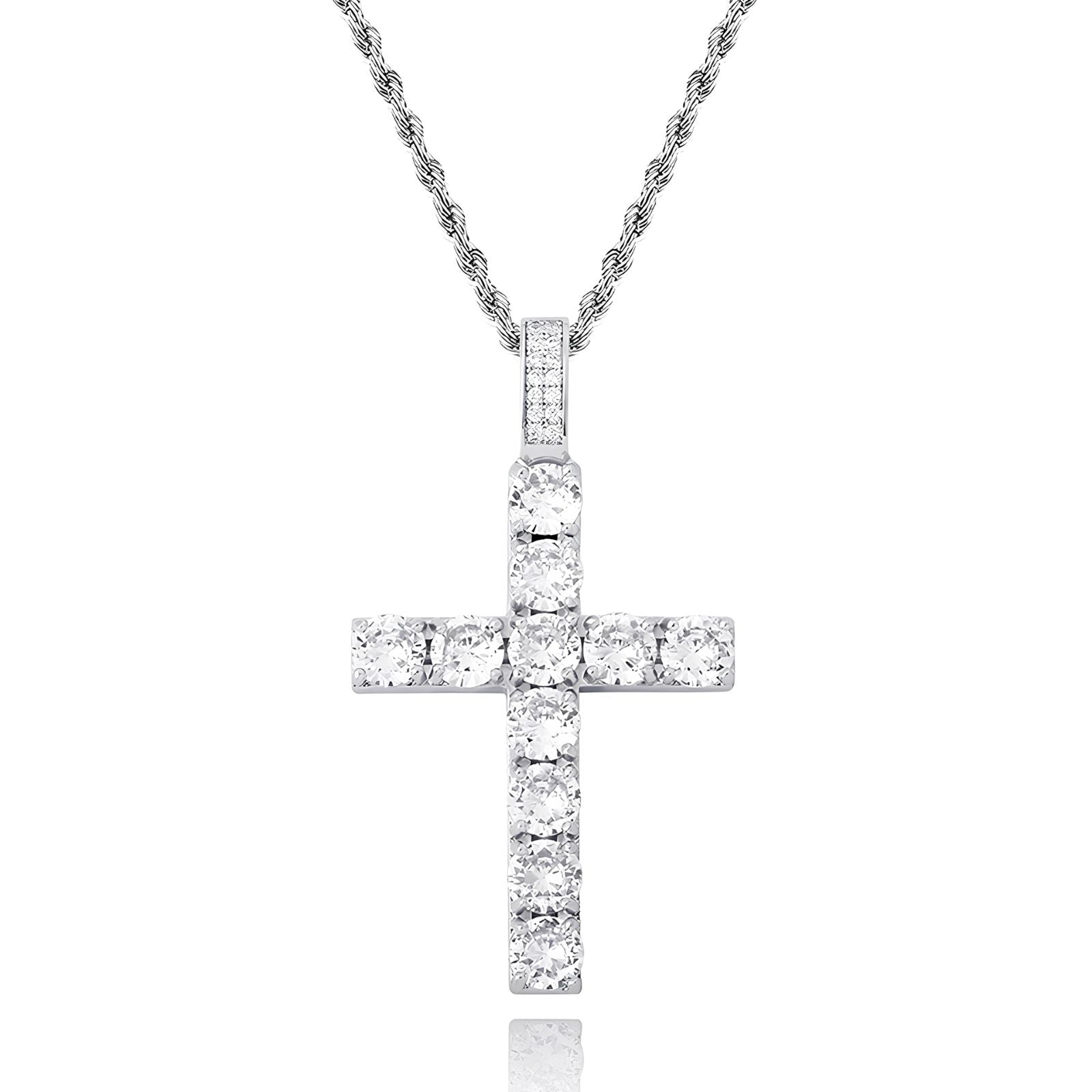 CLASSIC CROSS PENDANT - SILVER